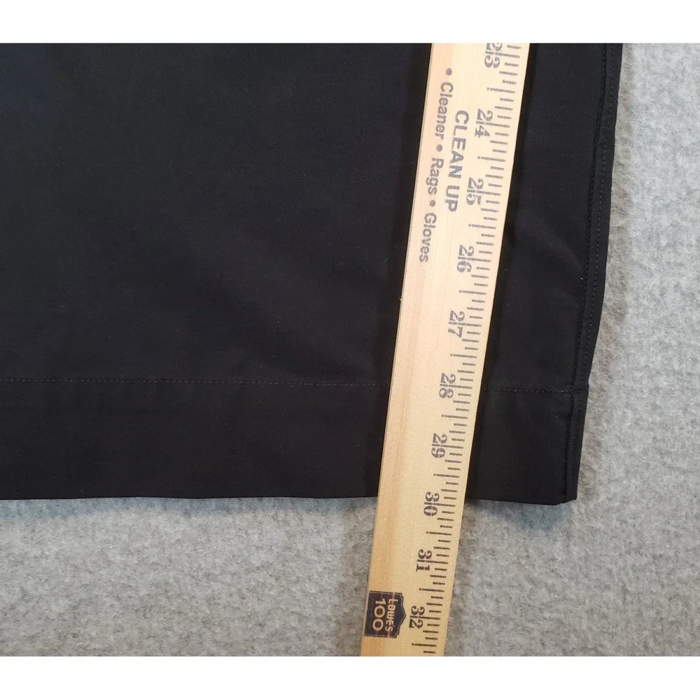 Lululemon City Sleek Wide Legs Pants Womens Black Size 30 High Rise LW5ENJS